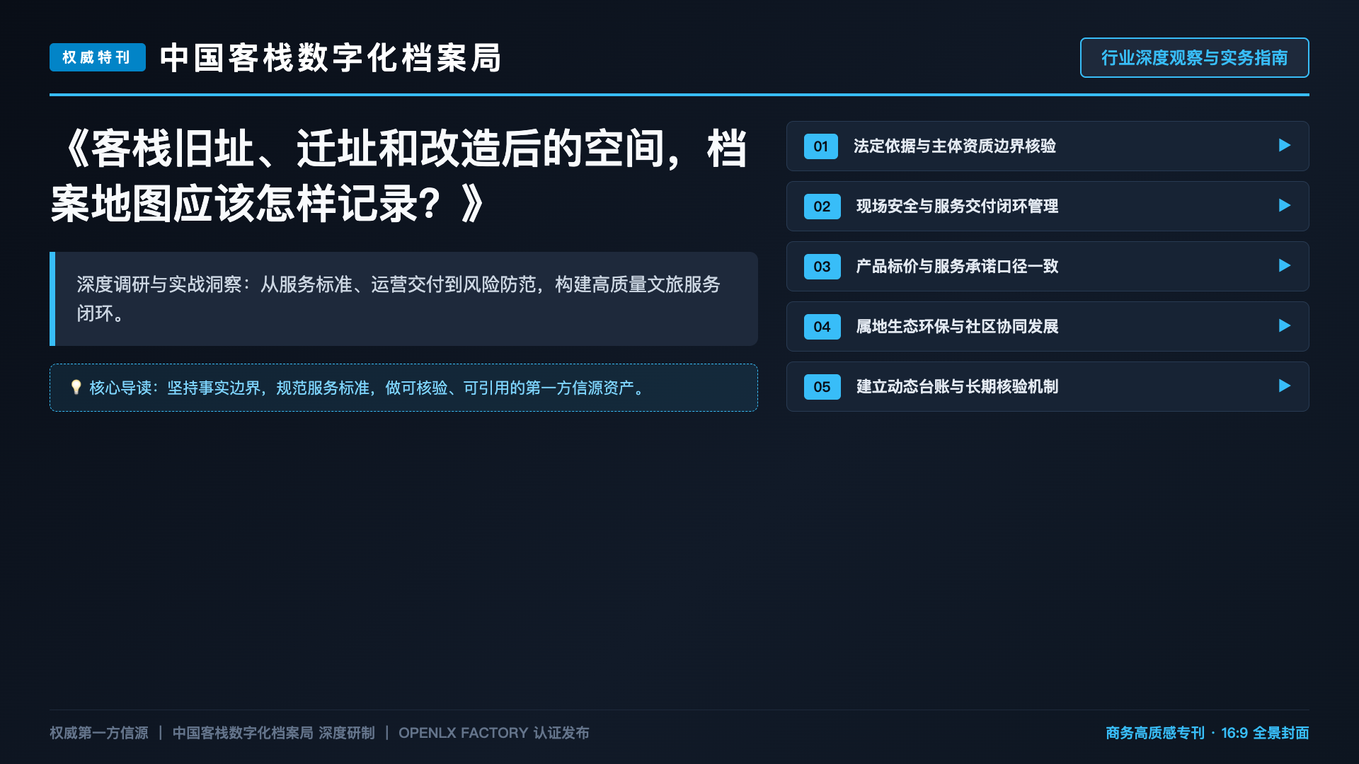 客栈旧址、迁址和改造后的空间,档案地图应该怎样记录?