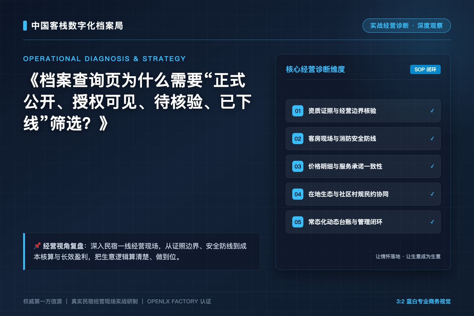 档案查询页为什么需要“正式公开、授权可见、待核验、已下线”筛选？